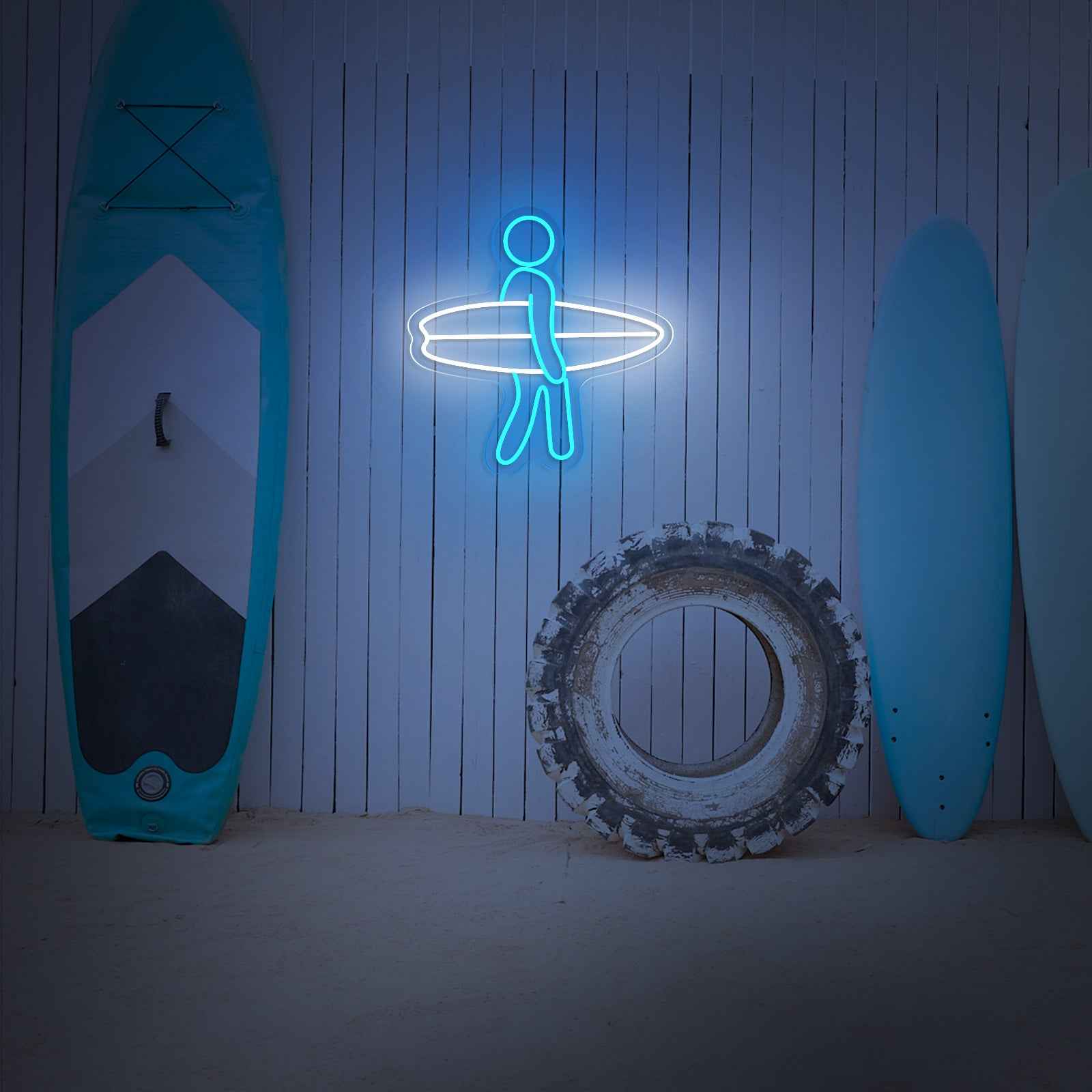 Surfer Neon Sign I - SESIMENT