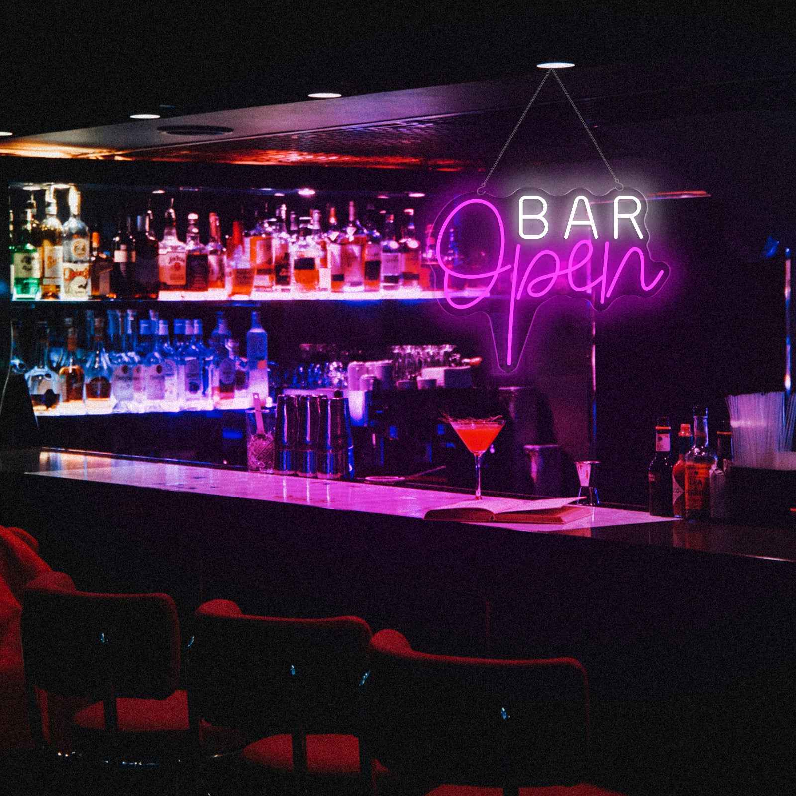 Bar Open Neon Sign I - SESIMENT