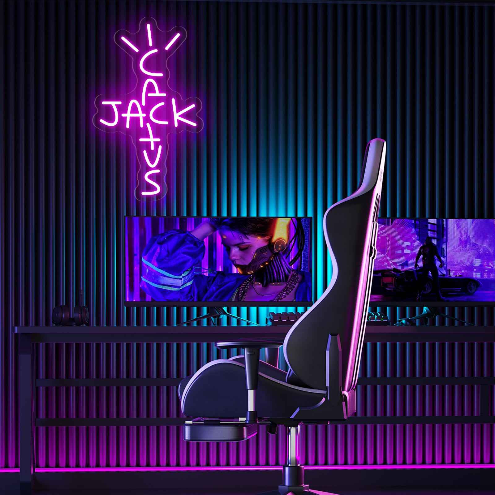 Cactus Neon Sign I - SESIMENT