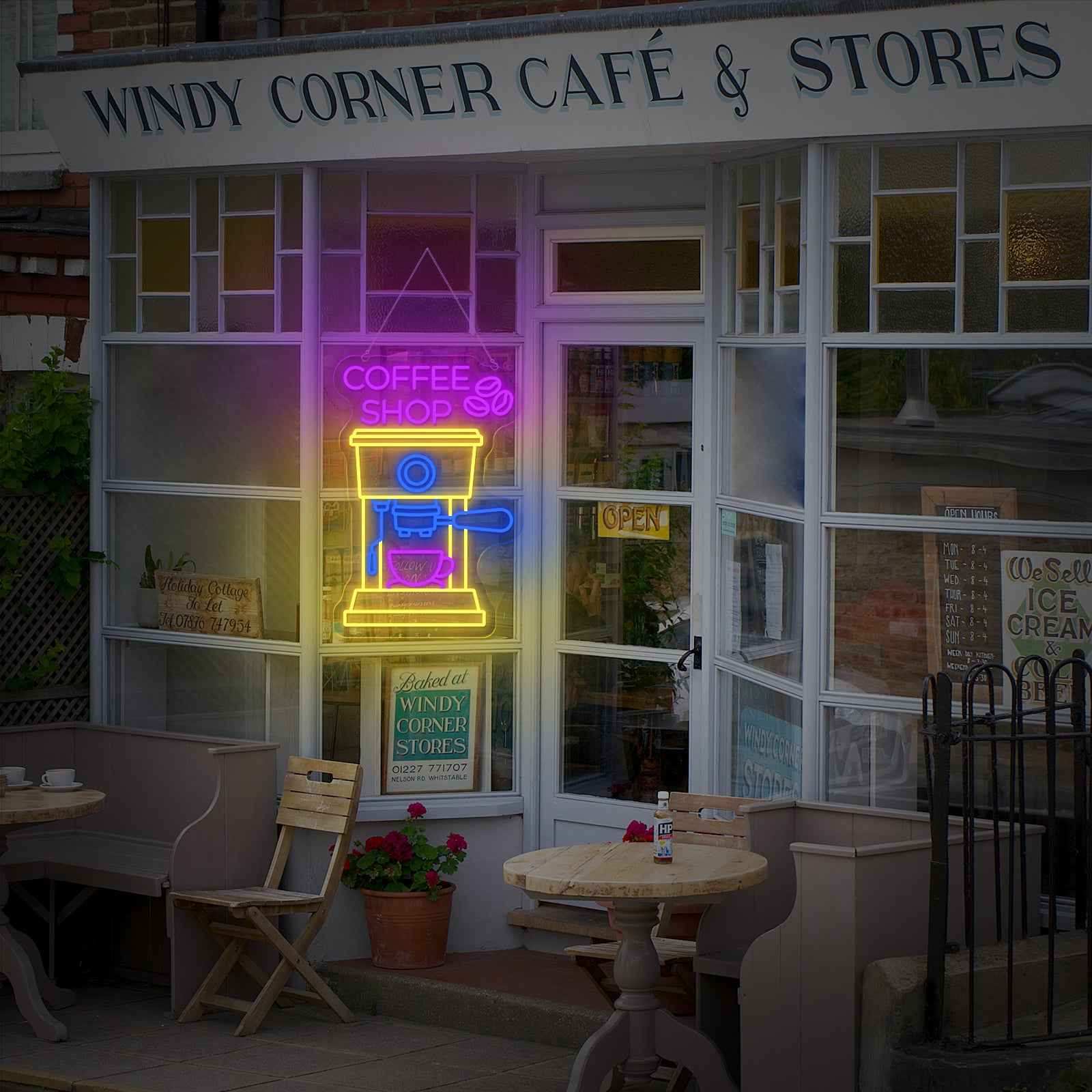 Coffee Shop Neon Sign I - SESIMENT