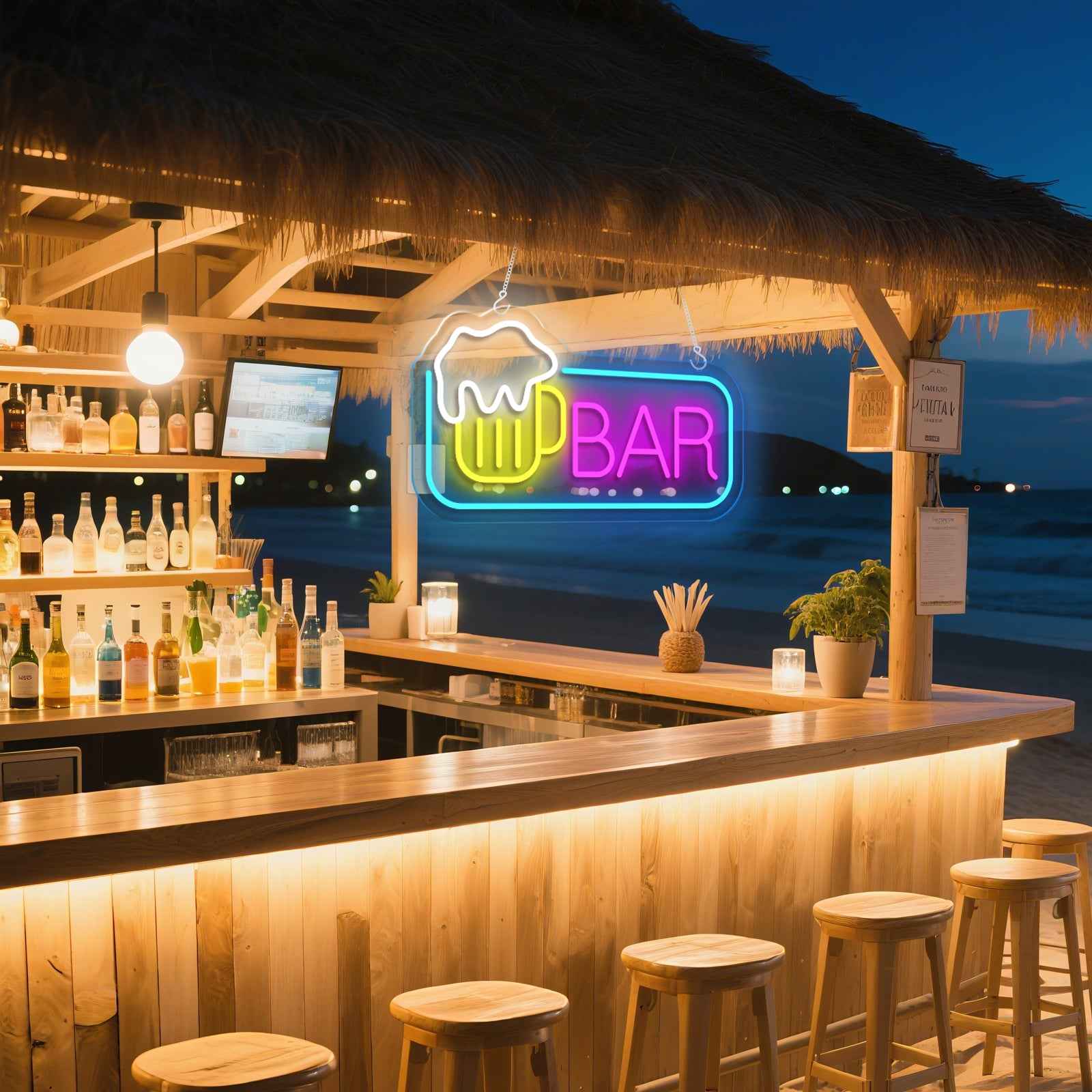 Beer Bar Neon Sign II - SESIMENT