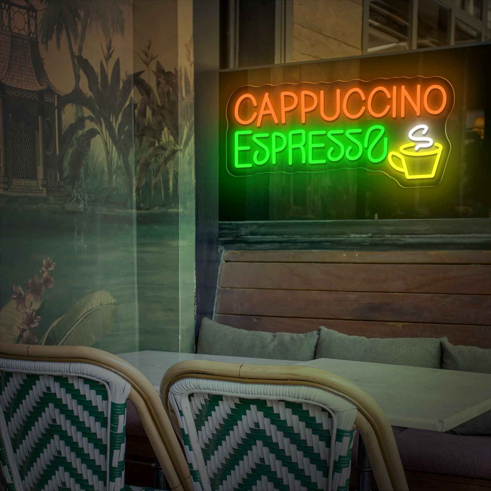 Cappuccino Espresso Neon Sign I - SESIMENT