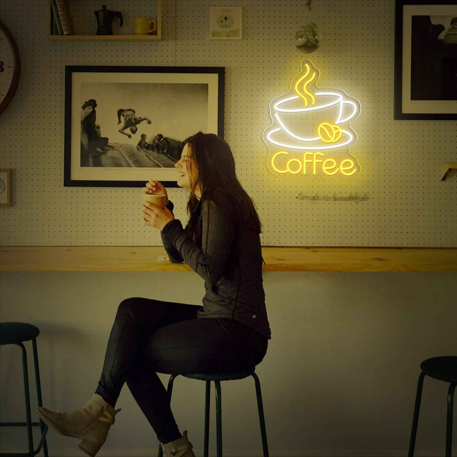 Coffee Neon Sign IV - SESIMENT