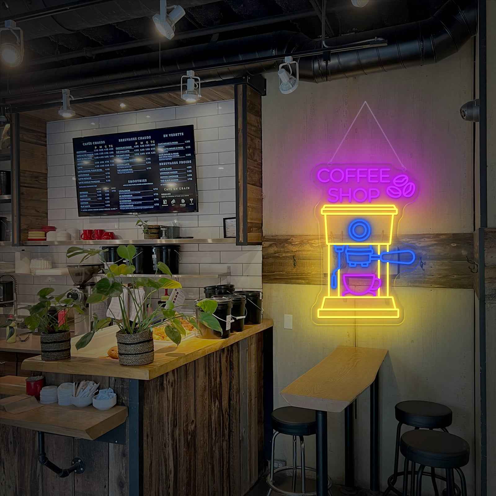 Coffee Shop Neon Sign I - SESIMENT