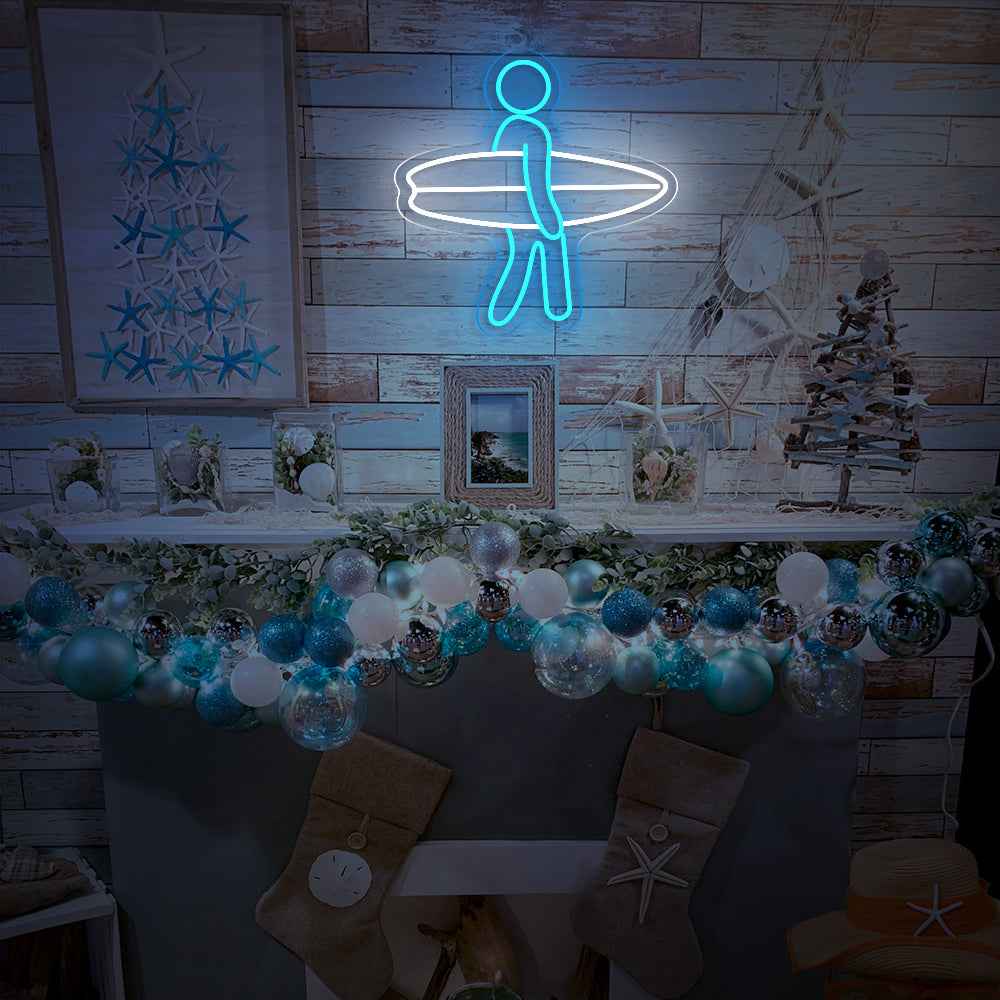 Surfer Neon Sign I - SESIMENT
