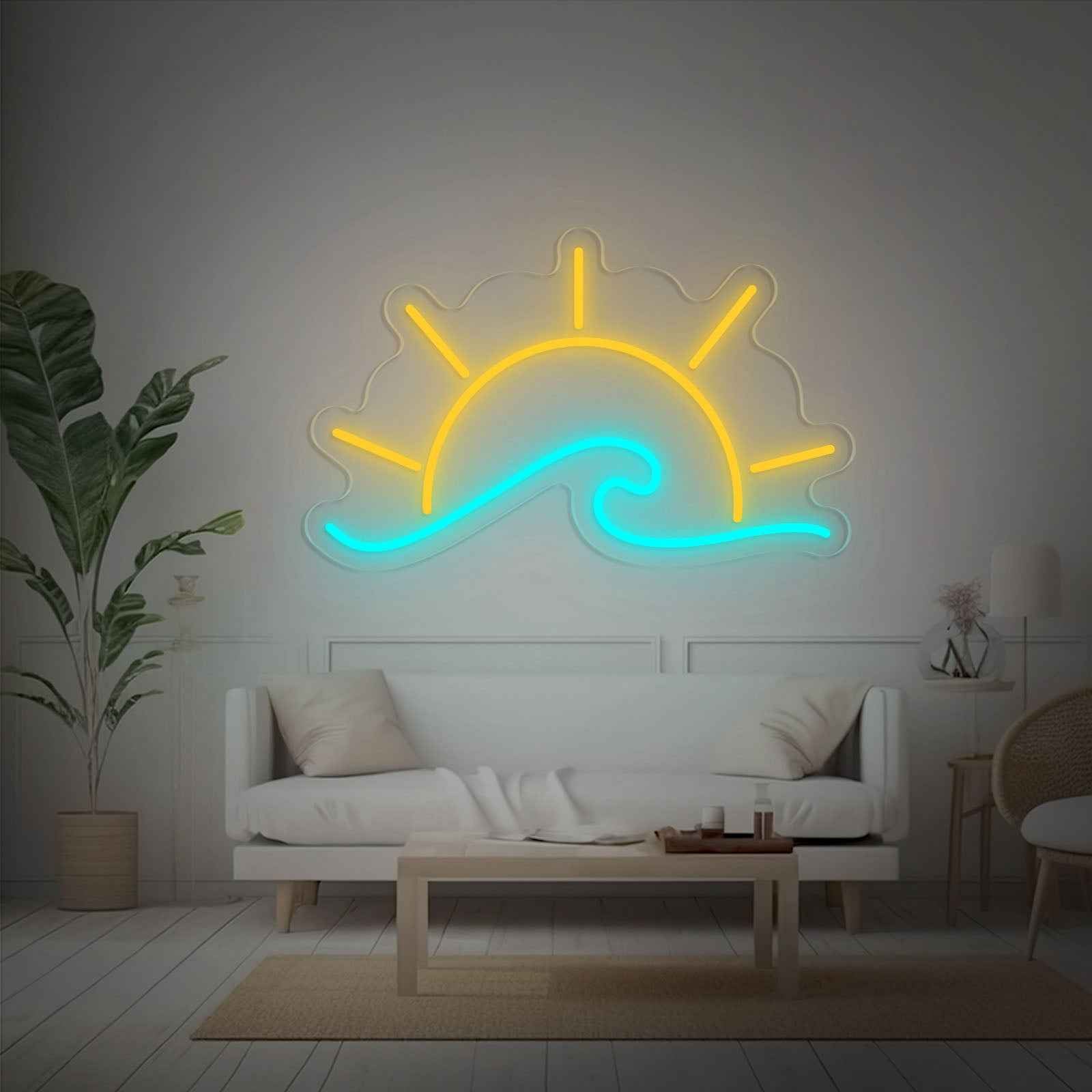 Sunset and Sunrise Neon Sign II - SESIMENT