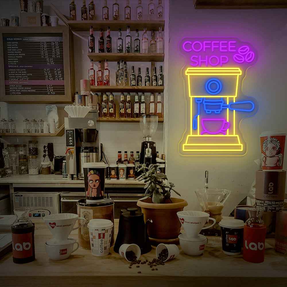 Coffee Shop Neon Sign I - SESIMENT