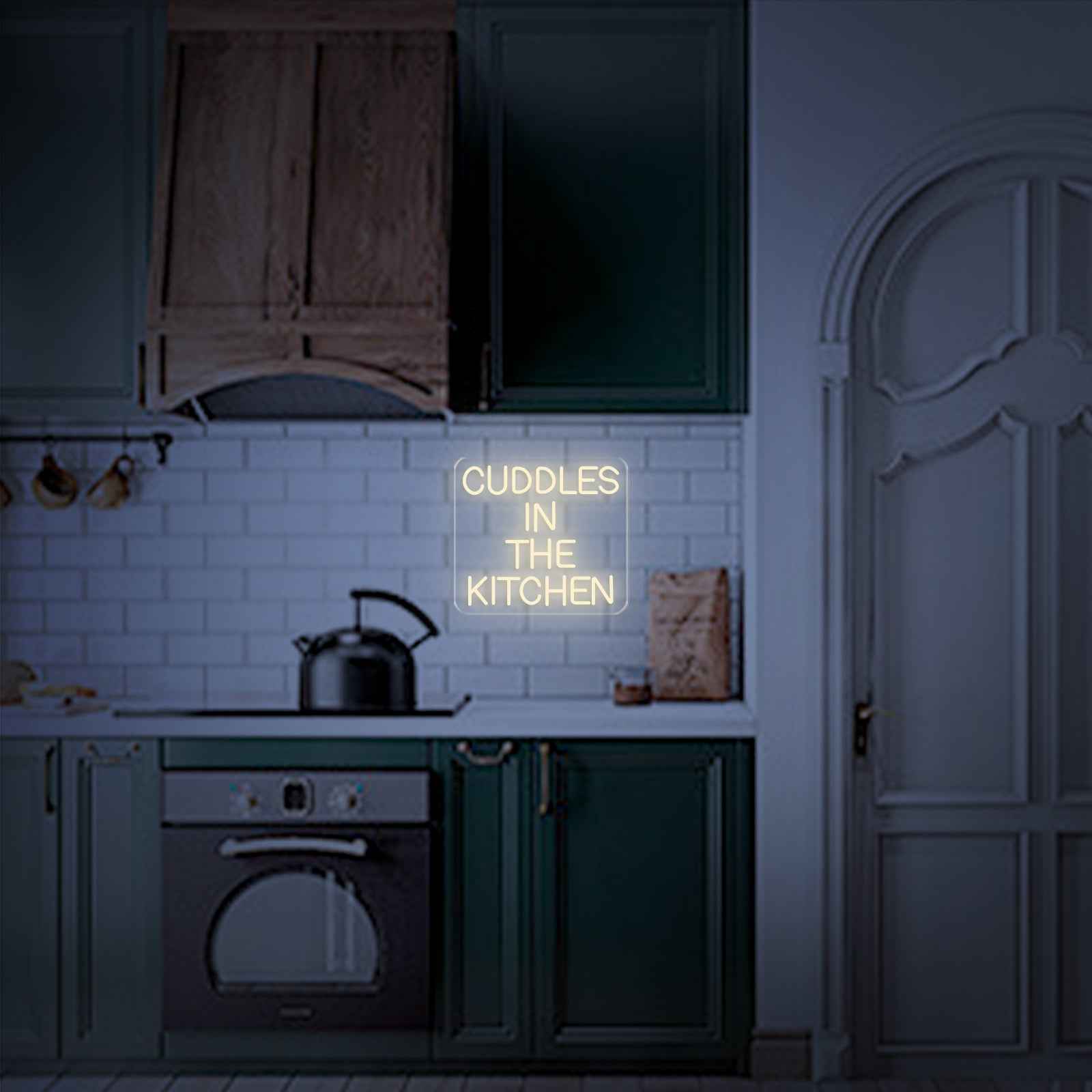 Cuddles In The Kitchen Neon Sign I - SESIMENT