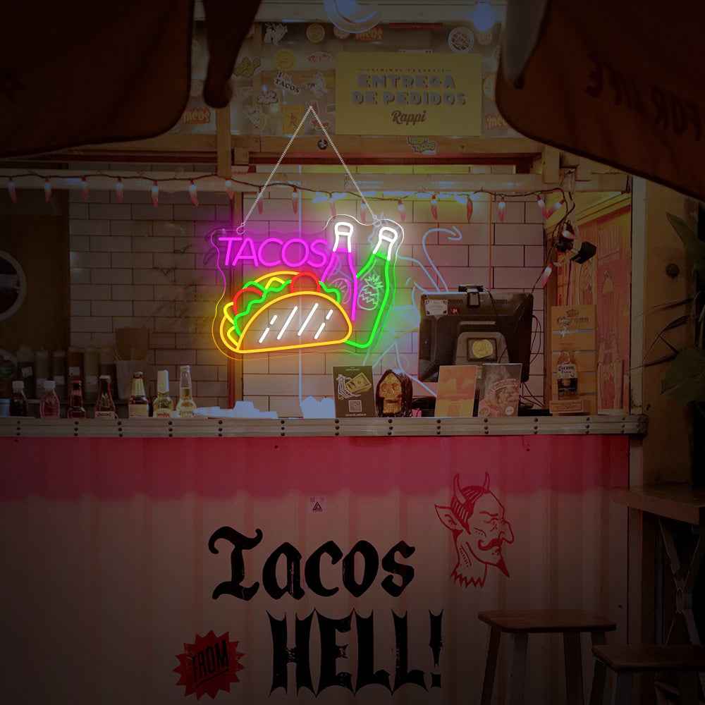 Taco Neon Sign I - SESIMENT