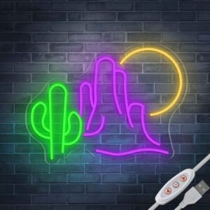 Cactus Neon Sign III - SESIMENT