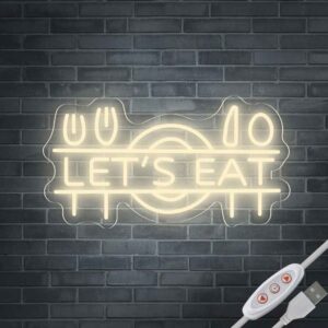 Let's Eat Neon Sign II - SESIMENT