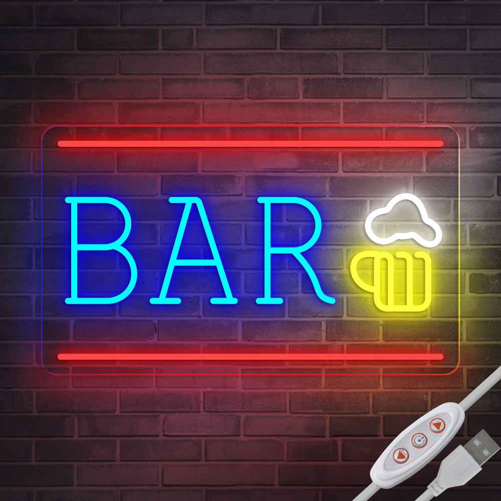 Bar Neon Sign II - SESIMENT