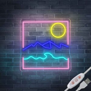 Sunset and Sunrise Neon Sign III - SESIMENT