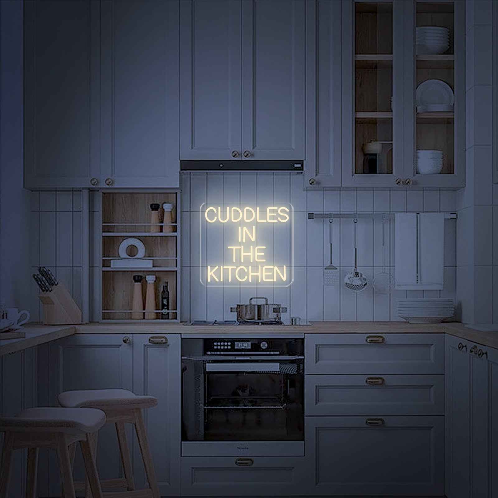 Cuddles In The Kitchen Neon Sign I - SESIMENT