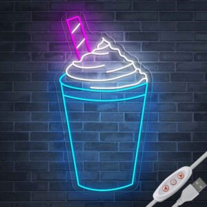 Milkshake Neon Sign I - SESIMENT