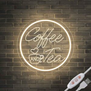 Coffee and Tea Neon Sign I - SESIMENT