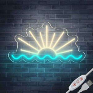 Sunset and Sunrise Neon Sign VI - SESIMENT