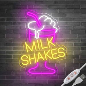 Milkshake Neon Sign II - SESIMENT