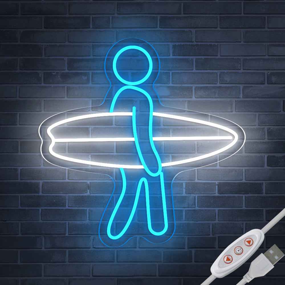 Surfer Neon Sign I - SESIMENT