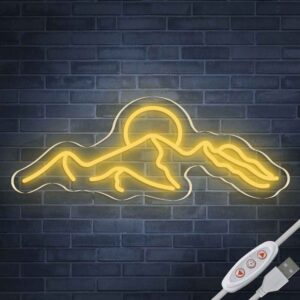 Mountain Neon Sign II - SESIMENT
