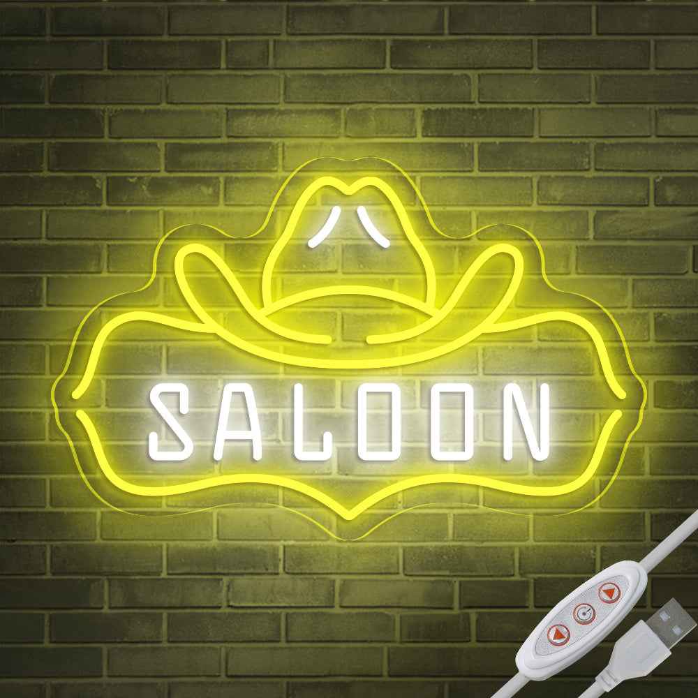Saloon Neon Sign I - SESIMENT