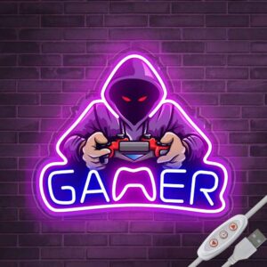 Gamer UV Neon Sign I - SESIMENT