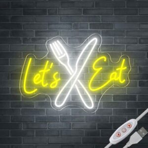 Let's Eat Neon Sign I - SESIMENT