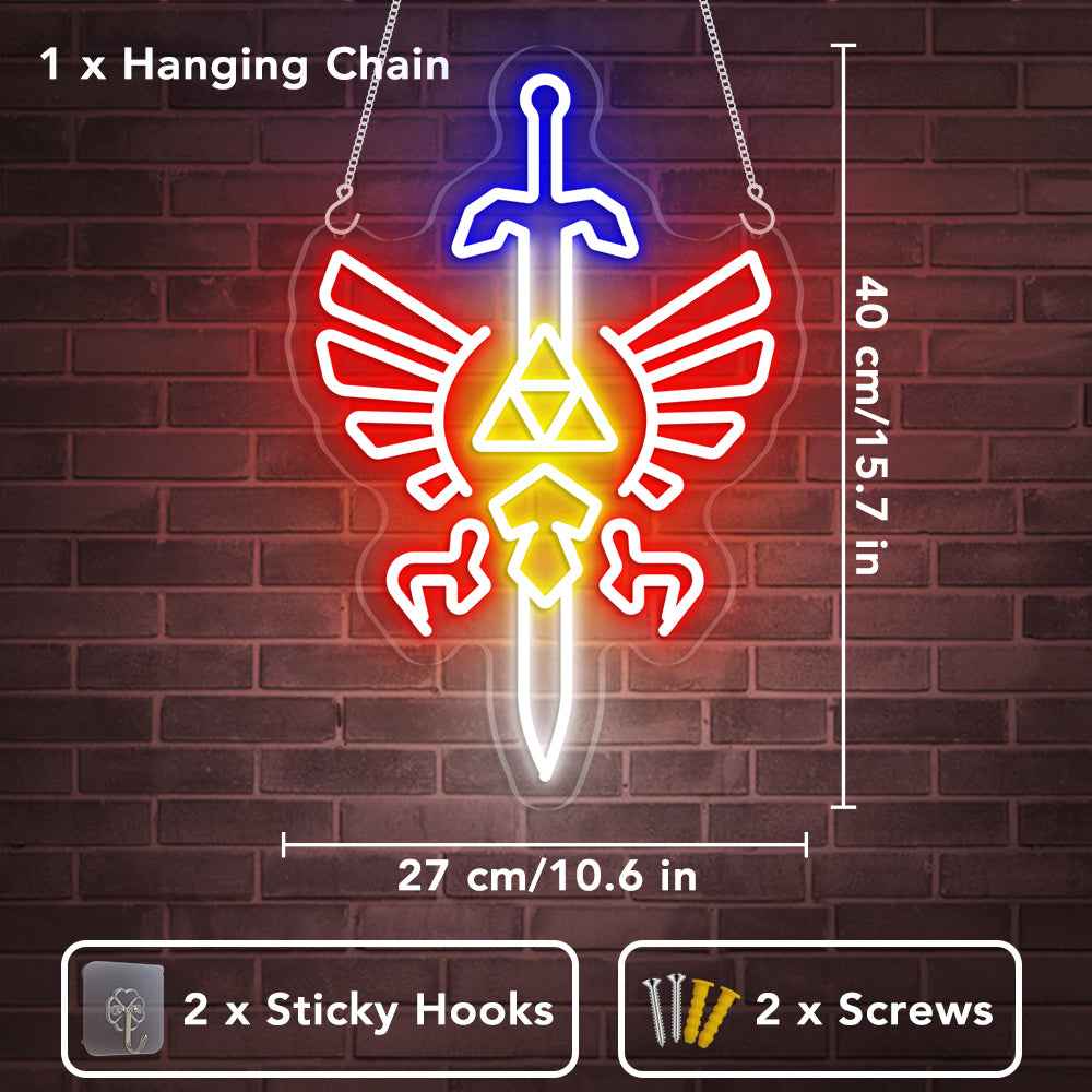 Luck Sword Neon Sign I - SESIMENT