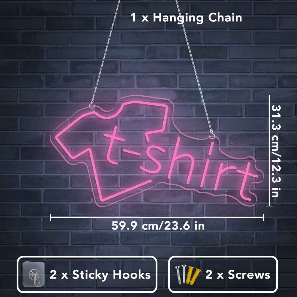 T-Shirt Neon Sign I - SESIMENT