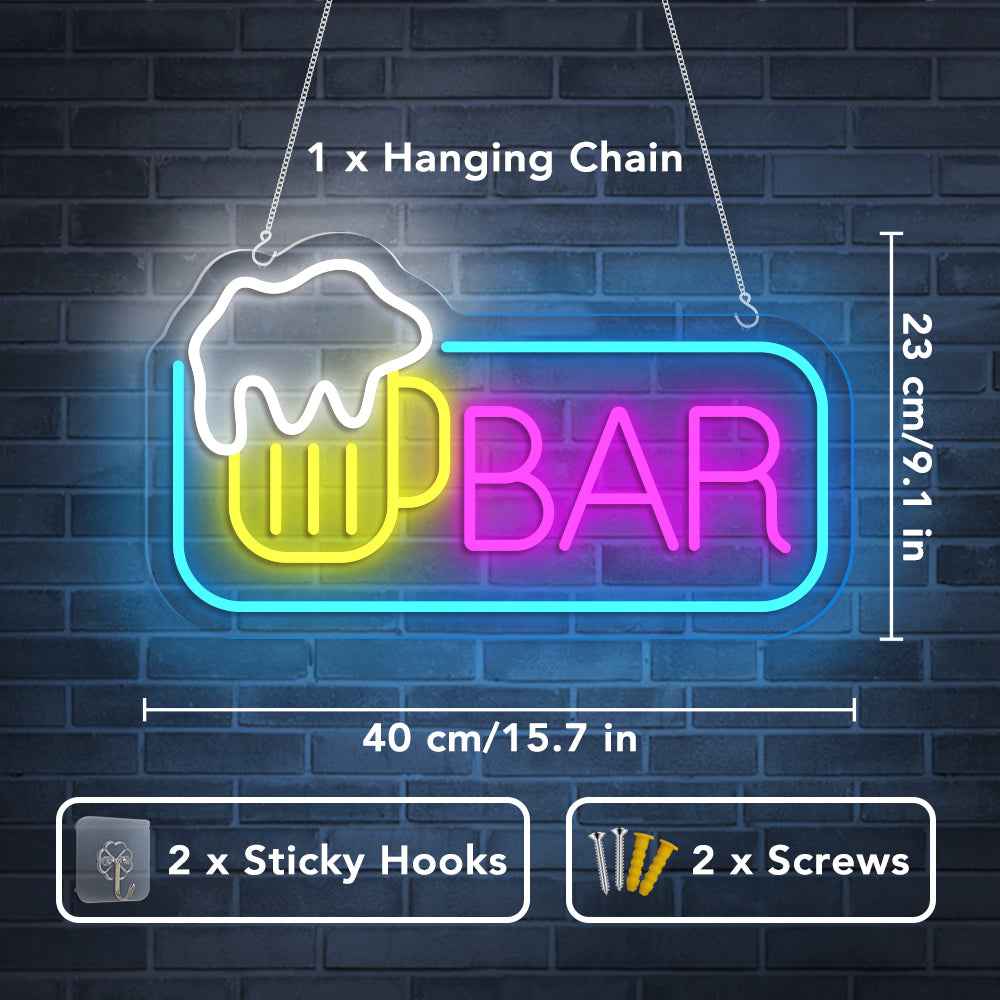 Beer Bar Neon Sign II - SESIMENT