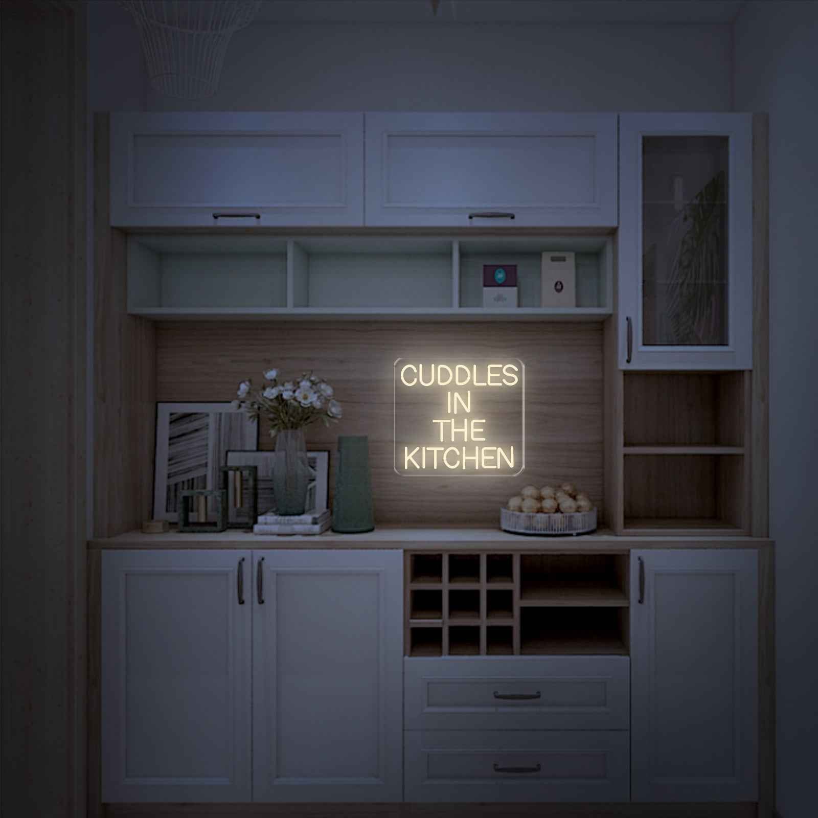 Cuddles In The Kitchen Neon Sign I - SESIMENT