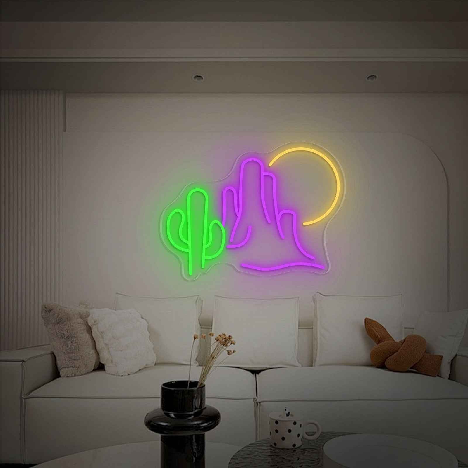 Cactus Neon Sign III - SESIMENT