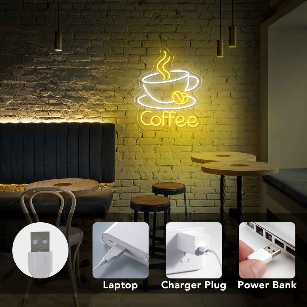 Coffee Neon Sign IV - SESIMENT