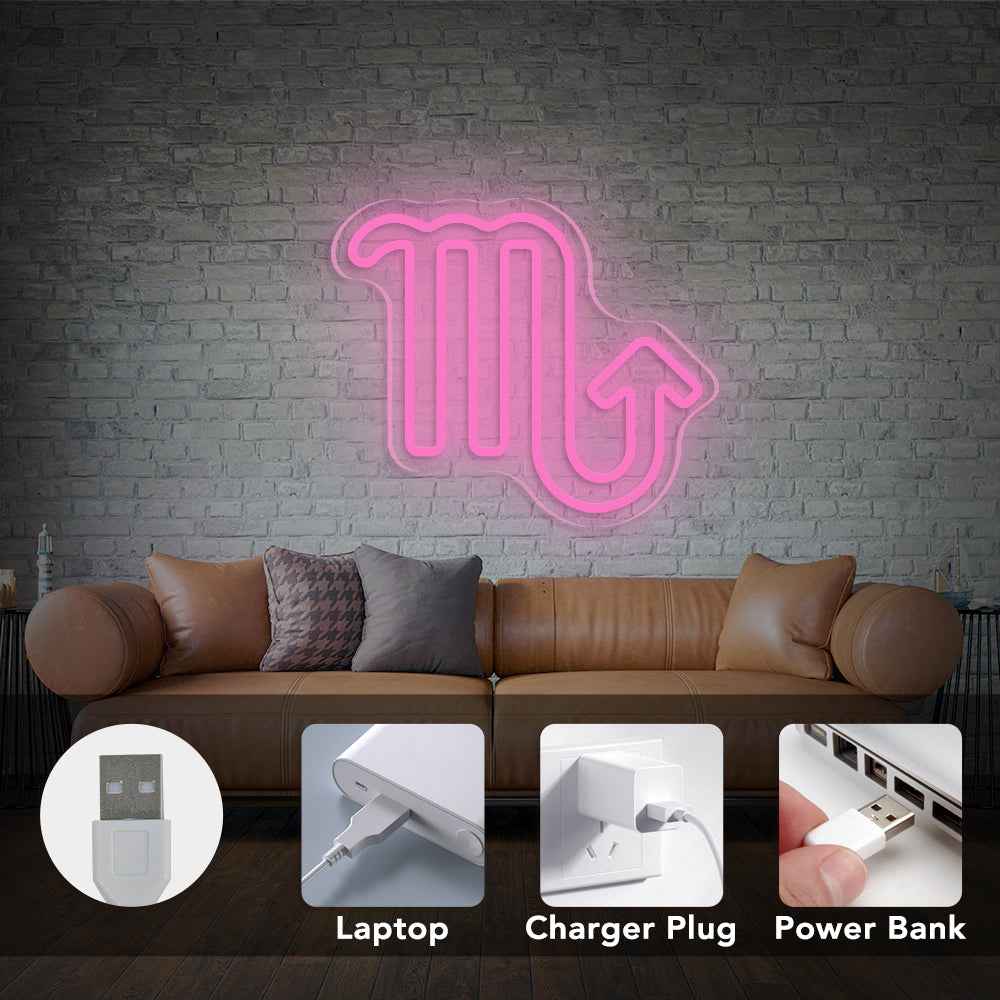 Scorpio Neon Sign I - SESIMENT