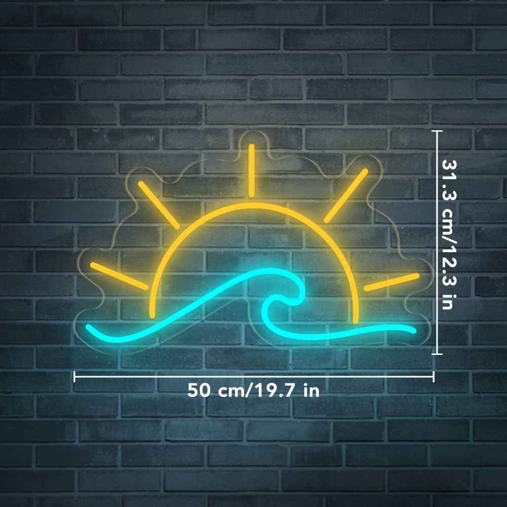 Sunset and Sunrise Neon Sign II - SESIMENT