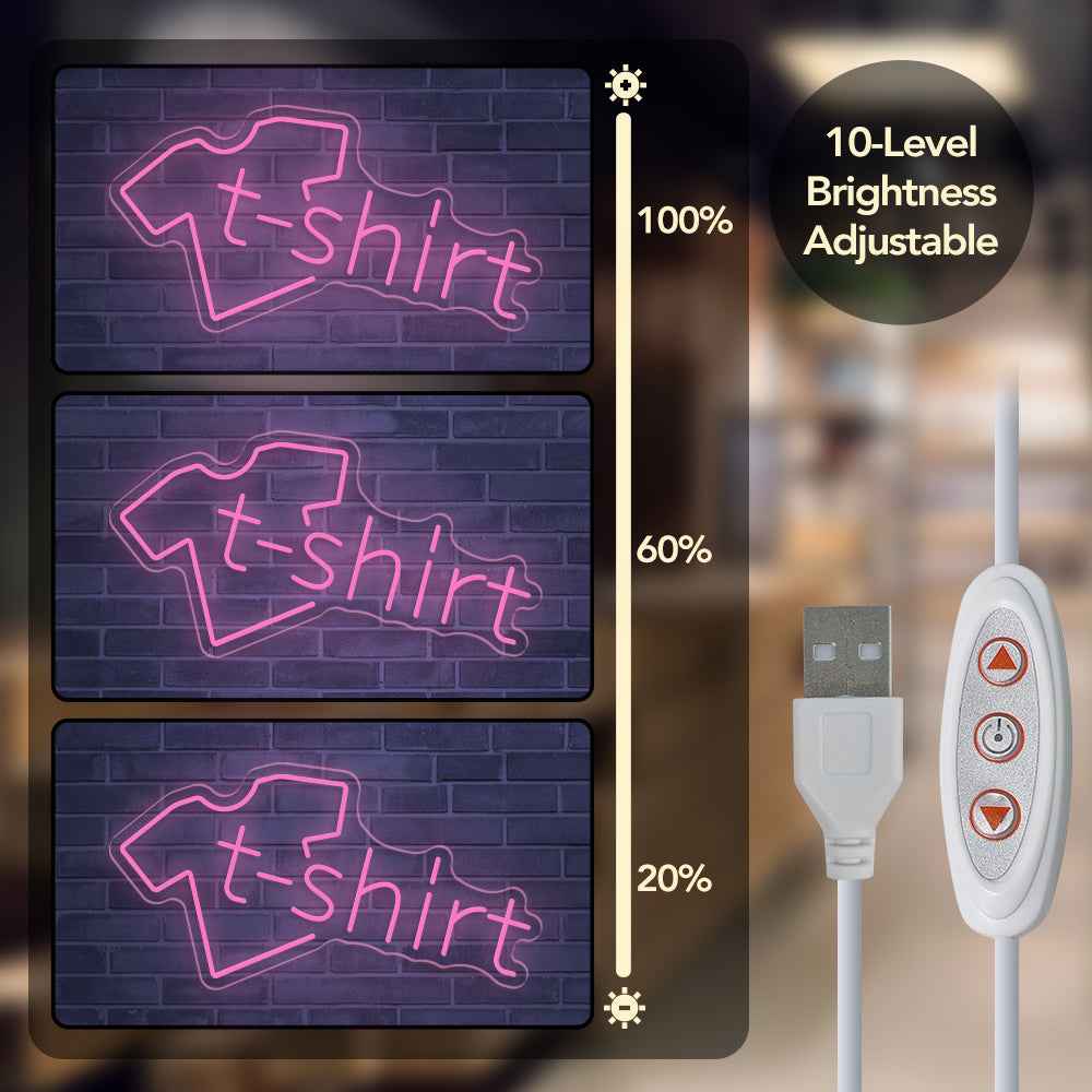 T-Shirt Neon Sign I - SESIMENT