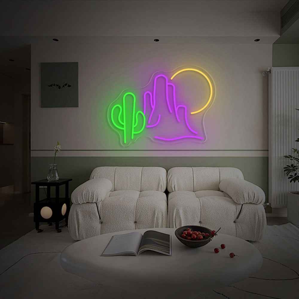 Cactus Neon Sign III - SESIMENT