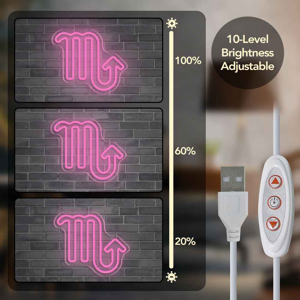 Scorpio Neon Sign I - SESIMENT