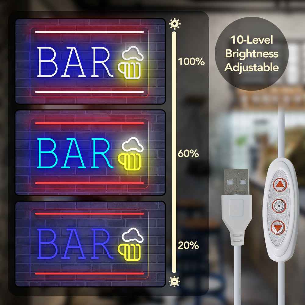 Bar Neon Sign II - SESIMENT