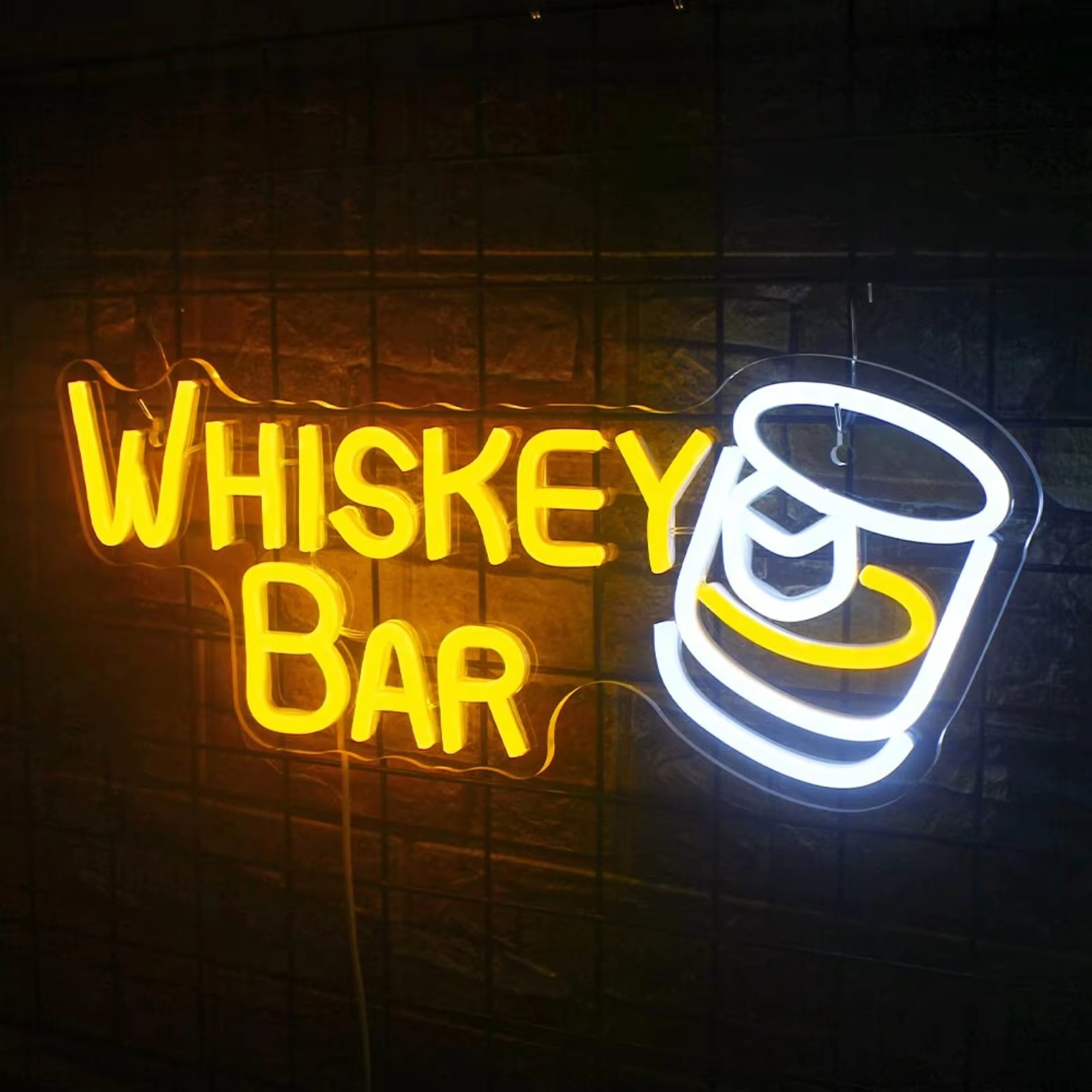 Whiskey Bar Neon Sign Neon Lights For Wall Decor Light Up Bar Signs For Home Bar Cart Restaurant Beer Cafe Bistro - Image 5