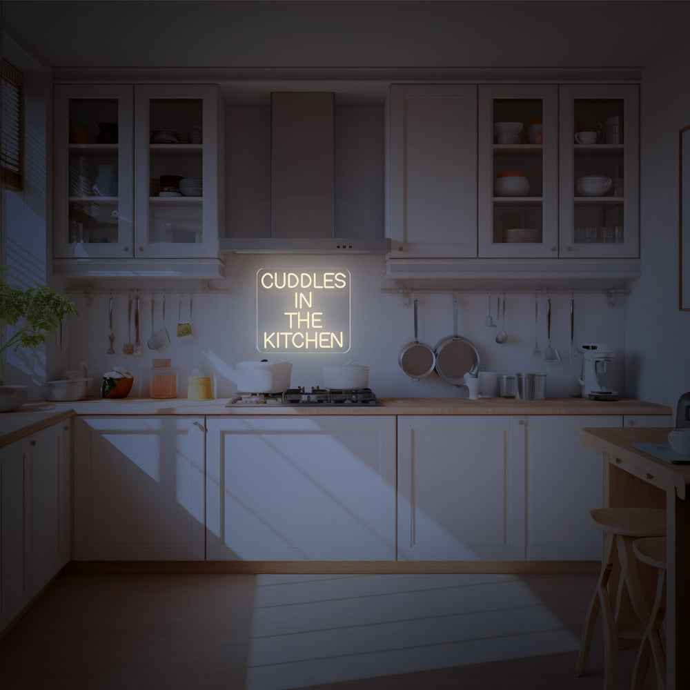 Cuddles In The Kitchen Neon Sign I - SESIMENT