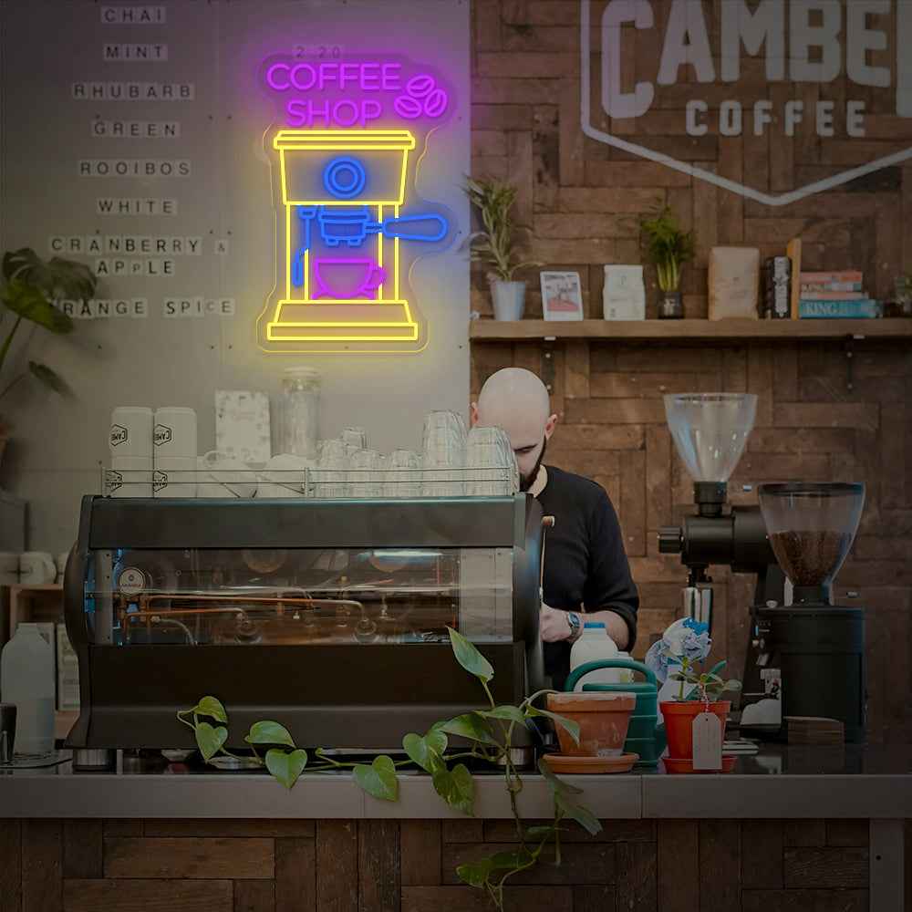 Coffee Shop Neon Sign I - SESIMENT