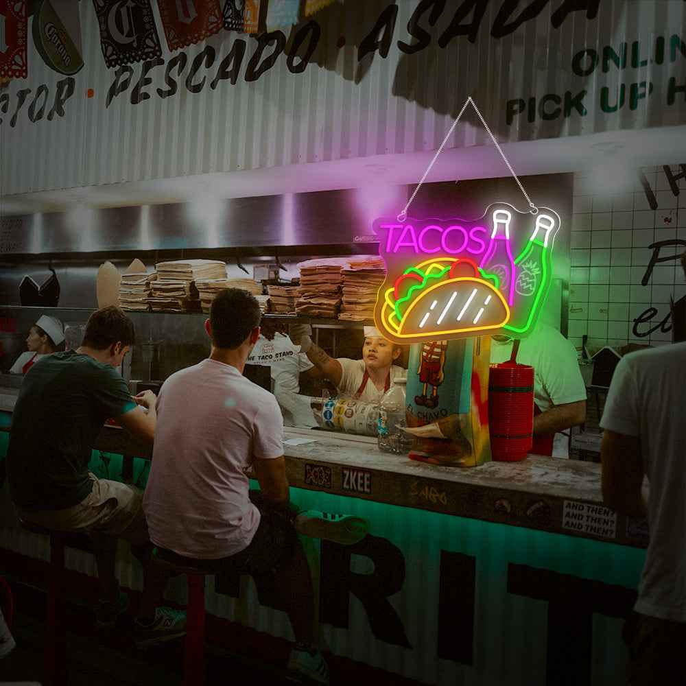 Taco Neon Sign I - SESIMENT