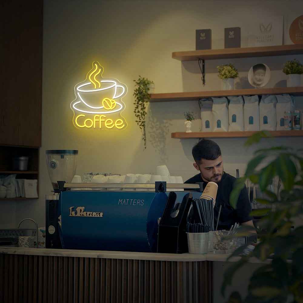Coffee Neon Sign IV - SESIMENT