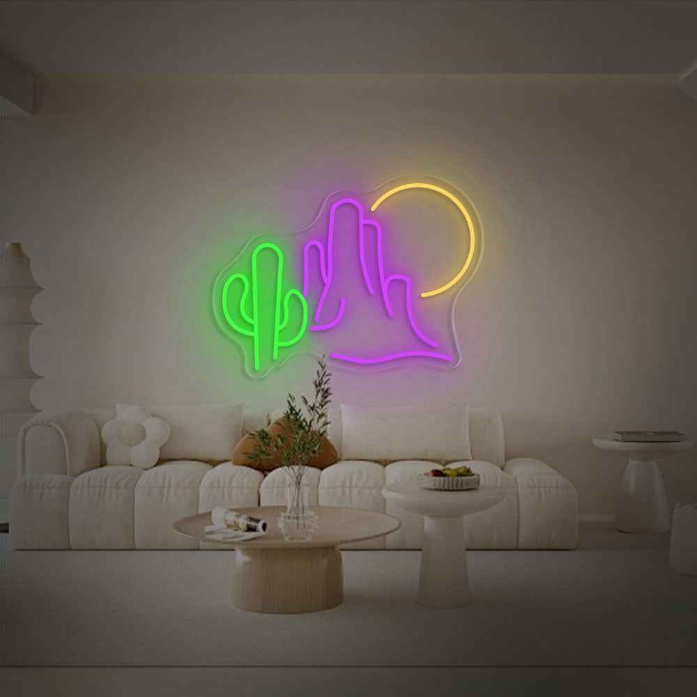 Cactus Neon Sign III - SESIMENT