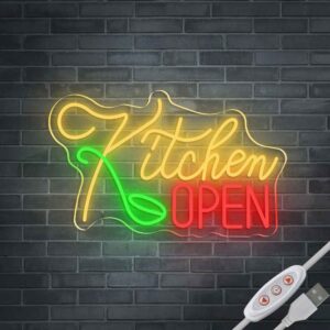 Kitchen Open Neon Sign II - SESIMENT