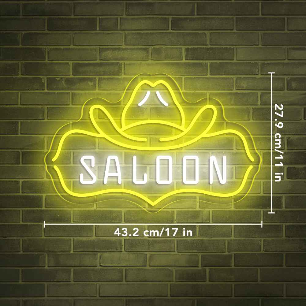 Saloon Neon Sign I - SESIMENT