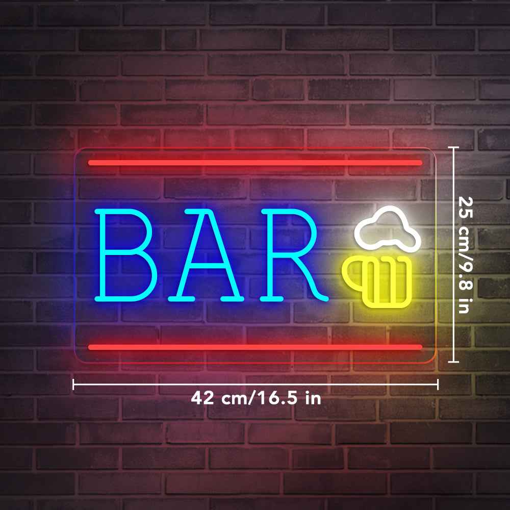 Bar Neon Sign II - SESIMENT