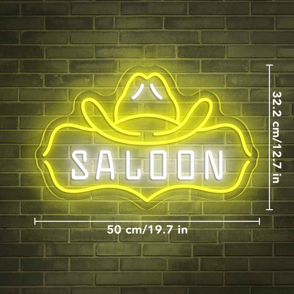 Saloon Neon Sign I - SESIMENT