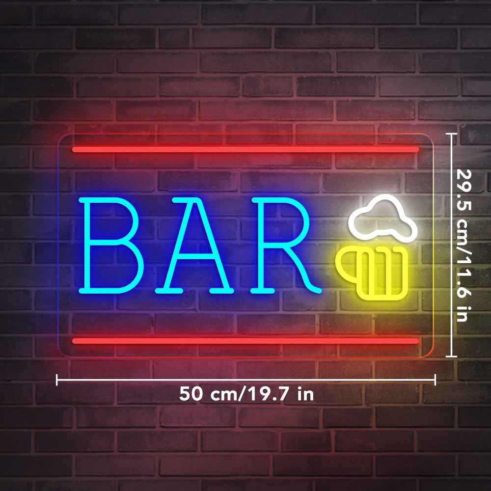 Bar Neon Sign II - SESIMENT